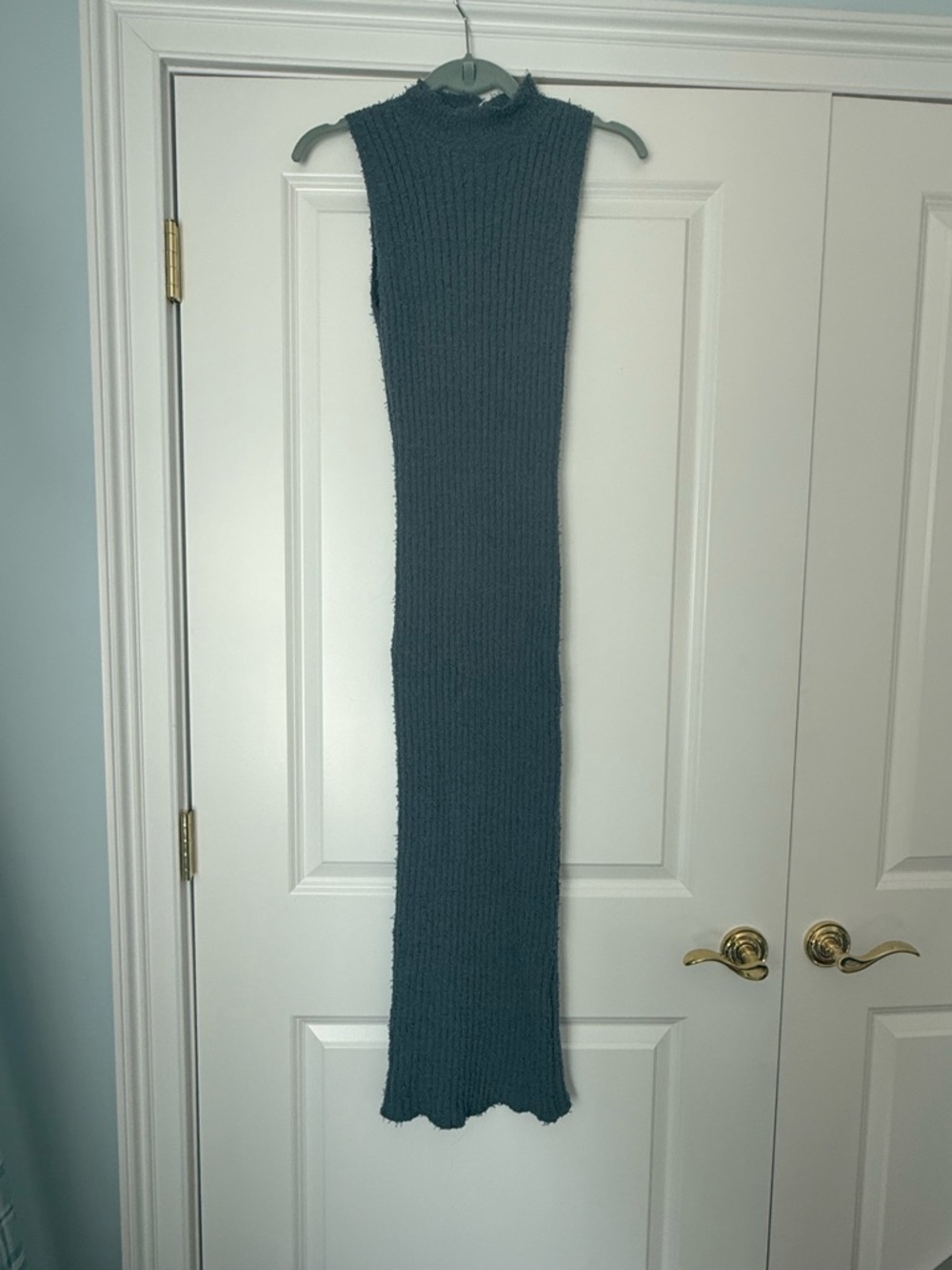 Zara fitted gray dress